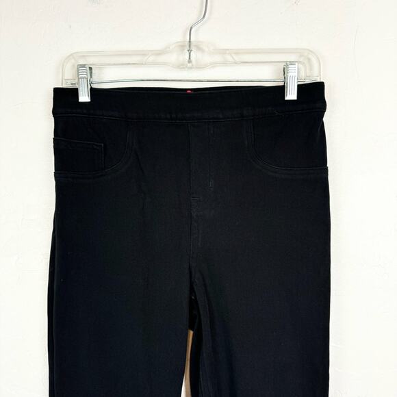 SPANX Jean-ish Ankle Textured Jegging Leggings Black Size M Minimal Shapewear - Picture 7 of 14